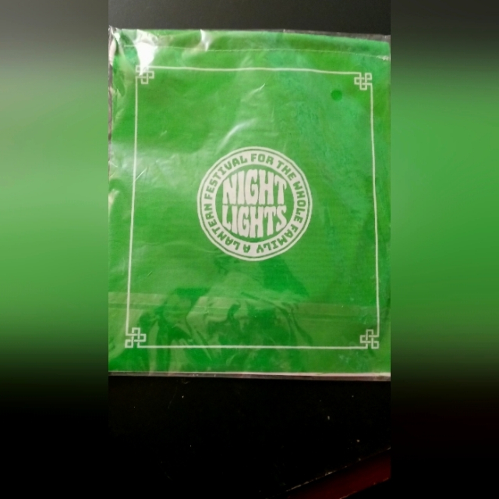 Prayer flag color green